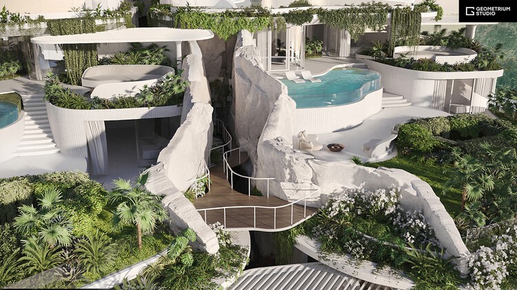 A Dynamic Hub Dedicated to Youth and a Villa Complex Inspired by Rice Fields: Exploring Unbuilt Resorts